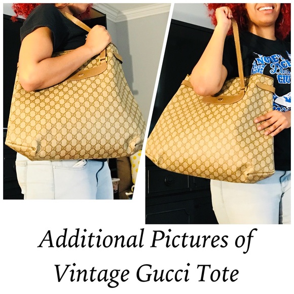 Gucci Handbags - Gucci Vintage Rare and large tote